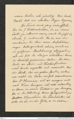 Nachlass Franz Steindachner, Brief von Josef Szombathy an Franz Steindachner (08.08.1908), Inv.Nr. 534.14, Seite 2